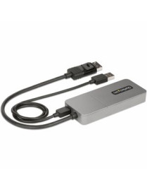 StarTech.com 3-Port MST Hub, DisplayPort to Triple 4K 60Hz HDMI, DP 1.4 Multi-Monitor Adapter, Windows Only - DisplayPort to Tri