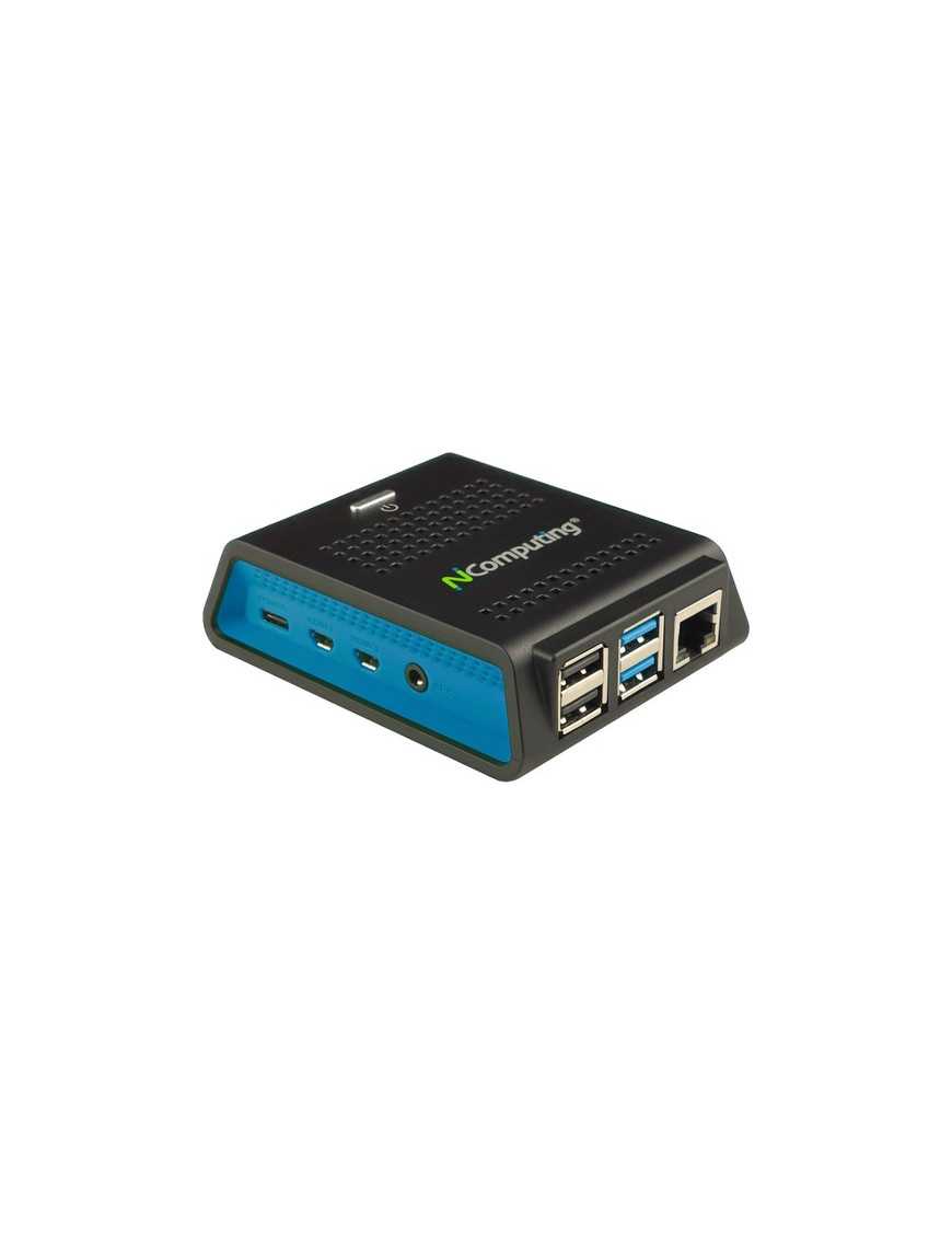 NComputing RX RX420 (RDP) Thin Client - Broadcom Cortex A72 BCM2711 Quad-core (4 Core) 1.50 GHz - 2 GB RAM - Gigabit Ethernet - 