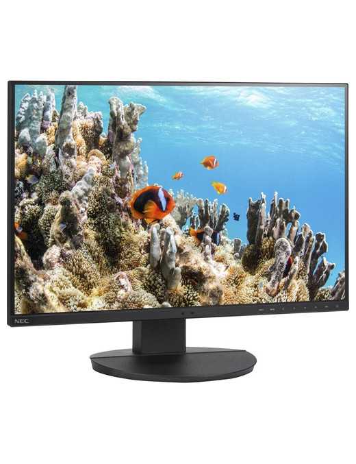 NEC Display MultiSync EA242WU-BK 24" Class WUXGA LCD Monitor - 16:10 - Black - 24.1" Viewable - In-plane Switching (IPS) Technol