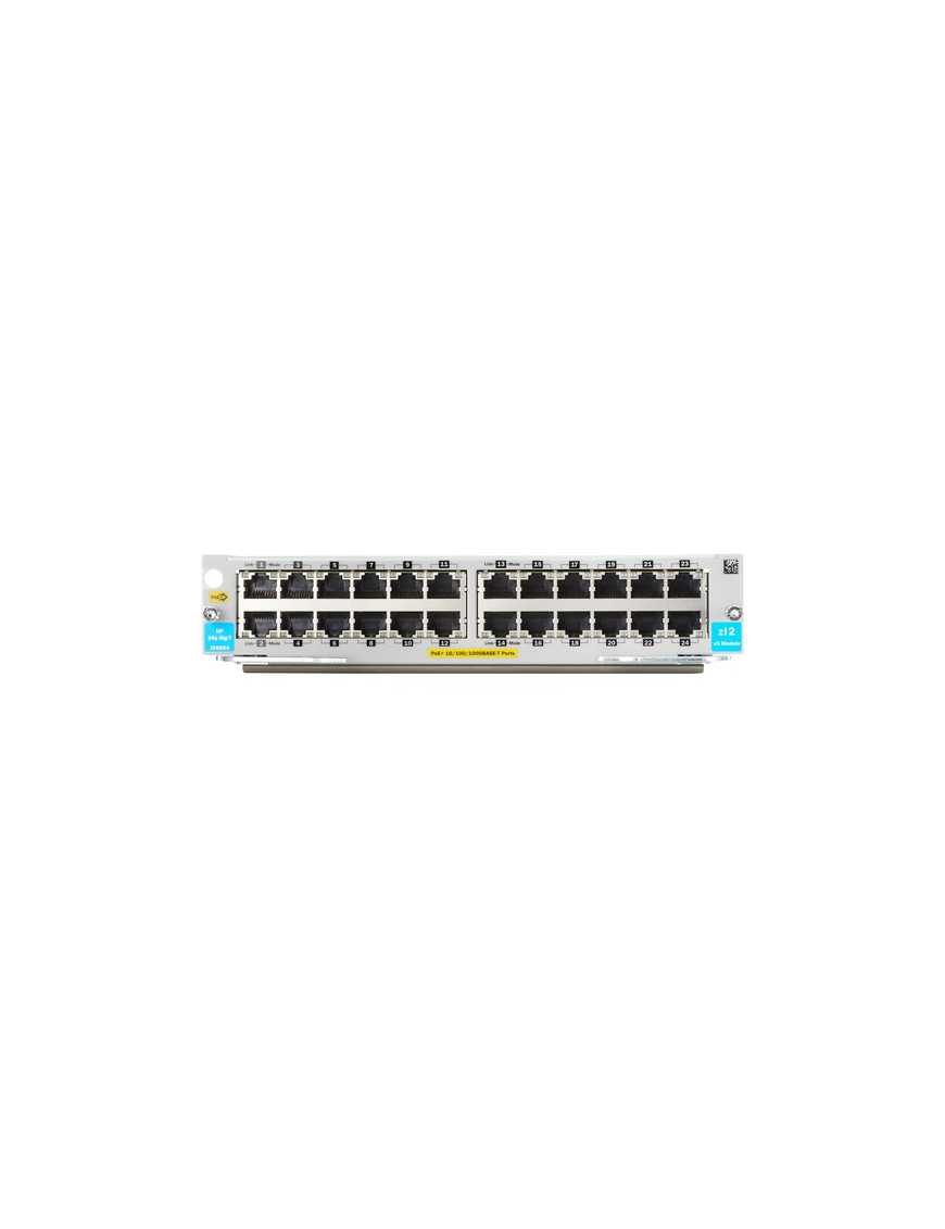 HPE 5400R 24-port 10/100/1000BASE-T PoE+ with MACsec v3 zl2 Module - For Data Networking - 24 x RJ-45 1000Base-T LAN - Twisted P