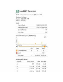 NetAlly LinkRunner LR10G-100 Network Testing Device - Network Testing, Twisted Pair Cable Testing, Open Circuit Testing, Short C