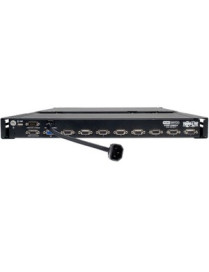 Tripp Lite NetController 19" 8-Port VGA Console KVM Switch - Steel Housing - 8 Computer(s) - 19" Active Matrix TFT LCD - 8 x HD-