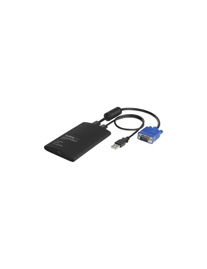 StarTech.com USB Crash Cart Adapter with File Transfer & Video Capture at 1920 x1200 60Hz - KVM adapter accesses any VGA and USB