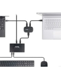 Plugable USB 3.0 Sharing Switch for One-Button Swapping of USB Device or Hub Between Two Computers (A\B Switch) - USB 3.0 Type A