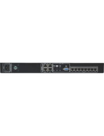 Tripp Lite by Eaton 8-Port NetCommander 1U Rackmount Cat5 KVM Switch w/ IP - 8 Computer(s) - 1 Local User(s) - 1 Remote User(s) 