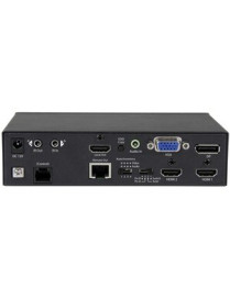 StarTech.com Multi-Input HDBaseT Extender with Built-in Switch - DisplayPort VGA and HDMI Over CAT5e or CAT6 - Up to 4K - up to 
